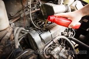 Changing Oil Filter
