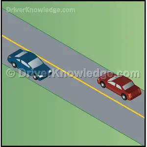 Solid yellow lines