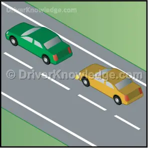proper way to change lanes