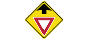 yield sign ahead