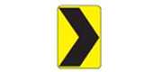 road ahead curves sharply