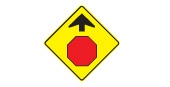 STOP sign ahead