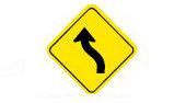 road ahead curves 