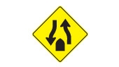 divided highway ahead