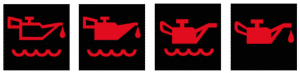 Engine Oil Level or Oil Pressure Warning