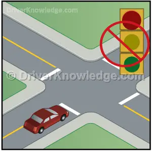 traffic signal is not working 
