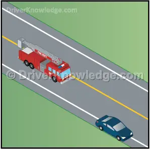 yield to an emergency vehicle