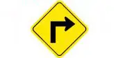 road ahead turns sharply to the right
